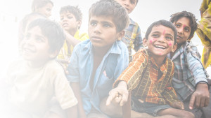 children-india-background